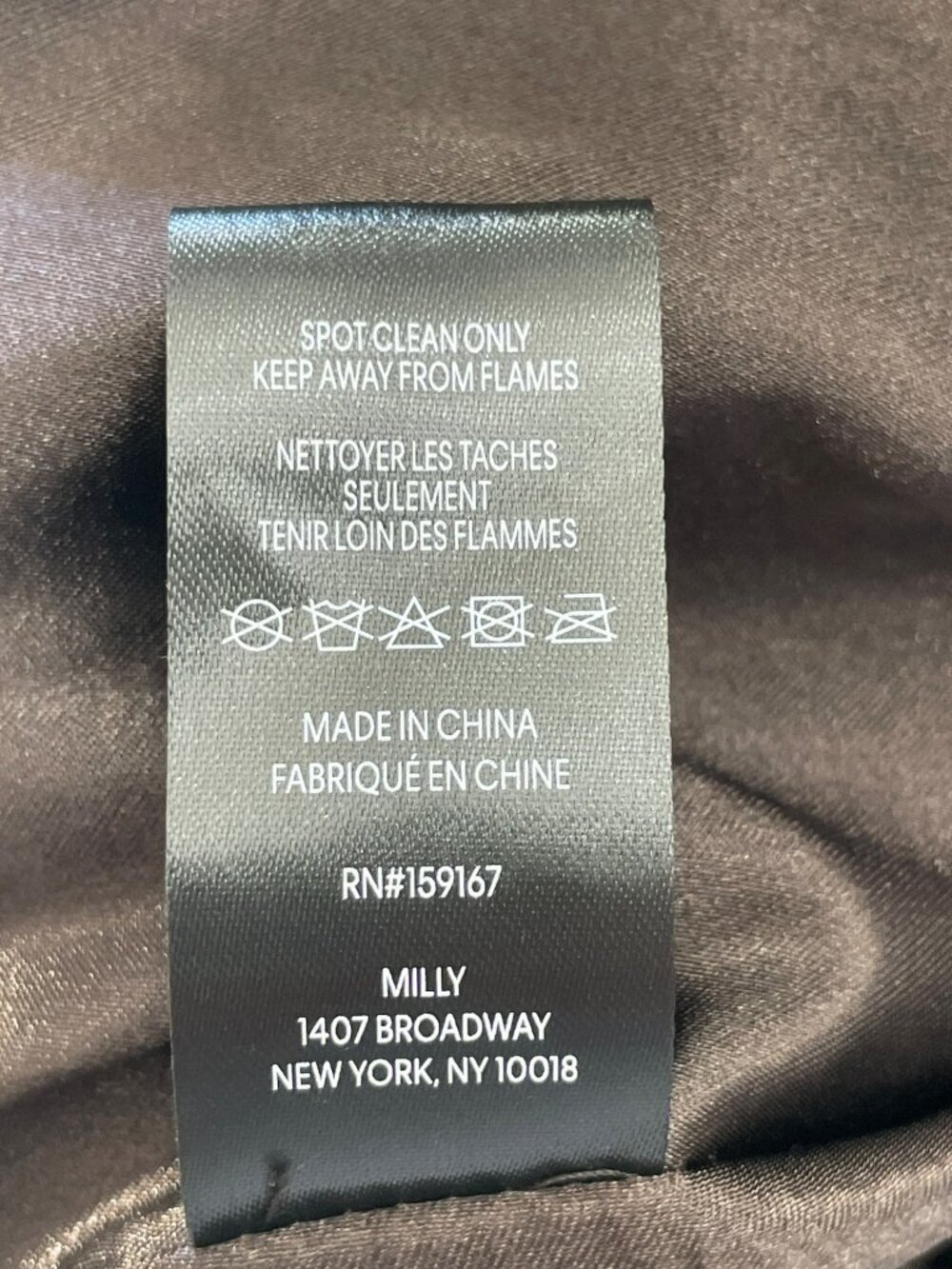 Milly Eve Suede & Leather Combo Vegan Shift Dress Charcoal/Blk Sz 4 MSRP$495 NEW - Picture 11 of 12